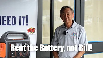 Rent a Portable Power Station Today!