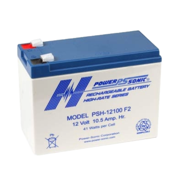 POWERSONIC 12V 10.5AH F2 TALL